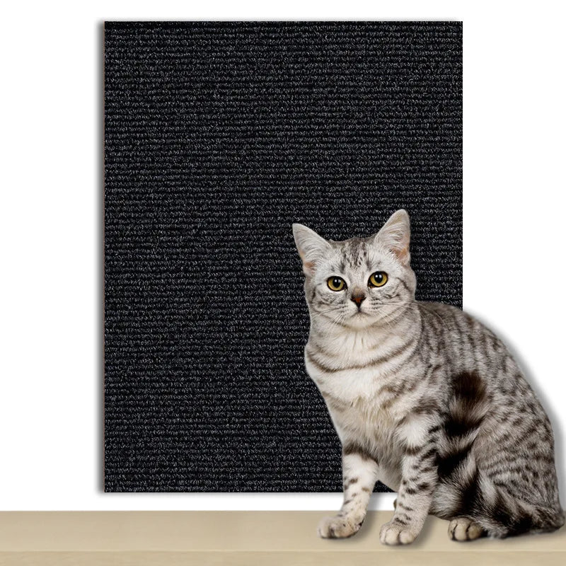 Self-Adhesive Carpet Cats Scratch Board Wall anti Cat Scratch Sofa Diy Cats Scratch Board Sofa Protection Paws Sharpen Trimmable