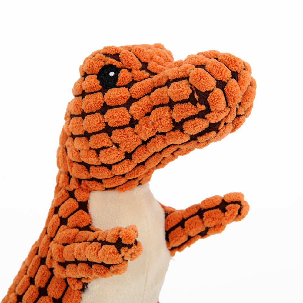Dinosaur Pet Toys Giant Dogs Pets Interactive Dog Toys for Large Dogs Chew Toys Chihuahua Plush Stuffing Squeakers