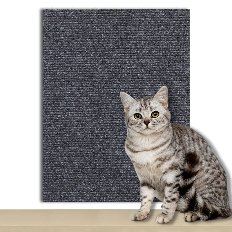 Self-Adhesive Carpet Cats Scratch Board Wall anti Cat Scratch Sofa Diy Cats Scratch Board Sofa Protection Paws Sharpen Trimmable