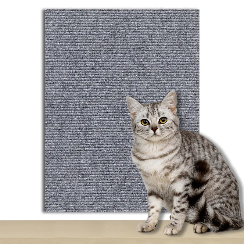 Self-Adhesive Carpet Cats Scratch Board Wall anti Cat Scratch Sofa Diy Cats Scratch Board Sofa Protection Paws Sharpen Trimmable